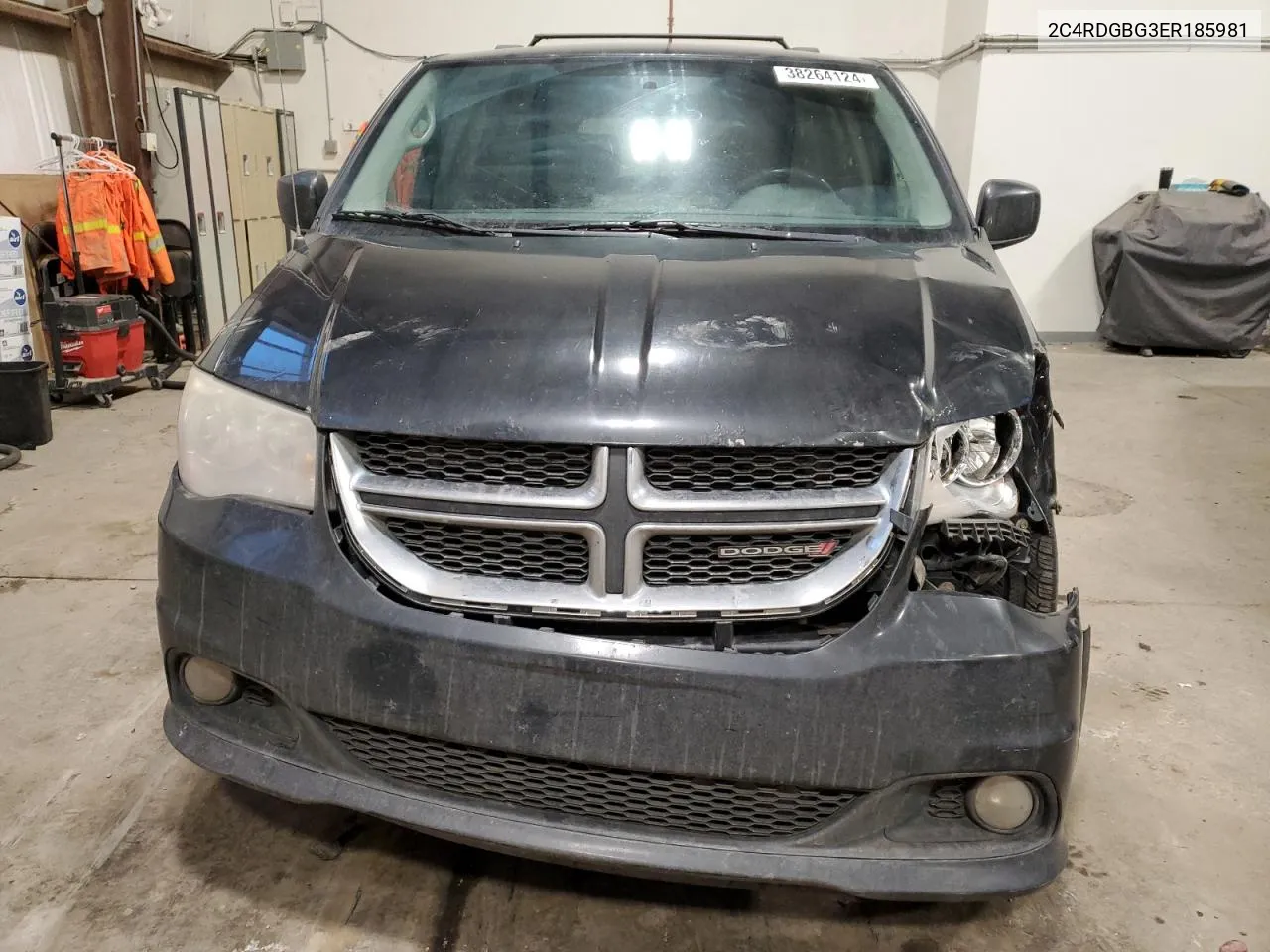 2014 Dodge Grand Caravan Se VIN: 2C4RDGBG3ER185981 Lot: 38264124