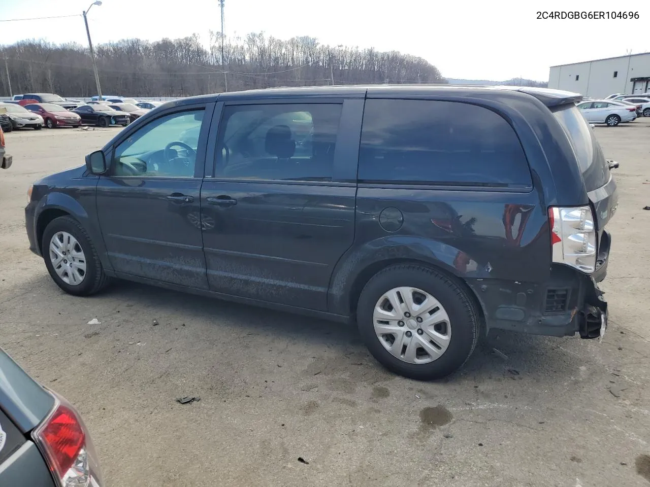 2014 Dodge Grand Caravan Se VIN: 2C4RDGBG6ER104696 Lot: 38272954