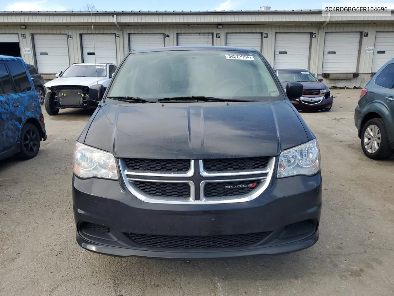 2014 Dodge Grand Caravan Se VIN: 2C4RDGBG6ER104696 Lot: 38272954