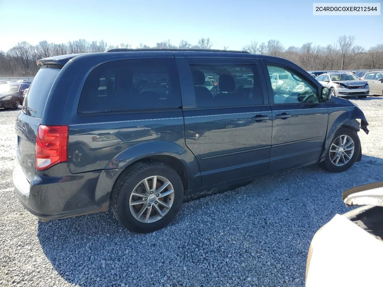 2014 Dodge Grand Caravan Sxt VIN: 2C4RDGCGXER212544 Lot: 40215524