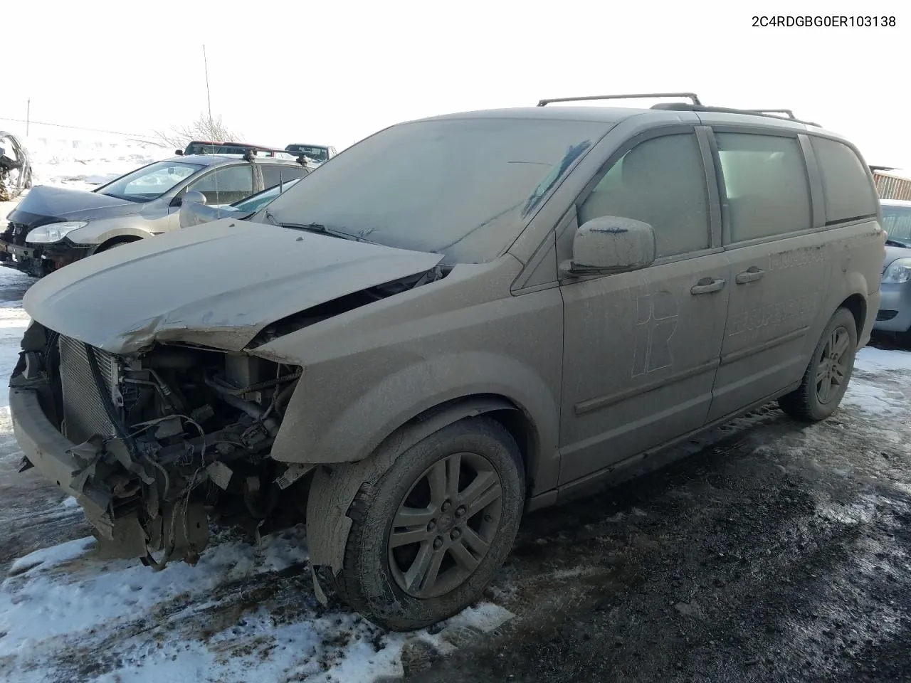 2014 Dodge Grand Caravan Se VIN: 2C4RDGBG0ER103138 Lot: 43332784