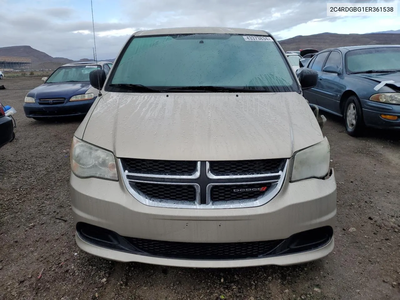 2014 Dodge Grand Caravan Se VIN: 2C4RDGBG1ER361538 Lot: 43373834