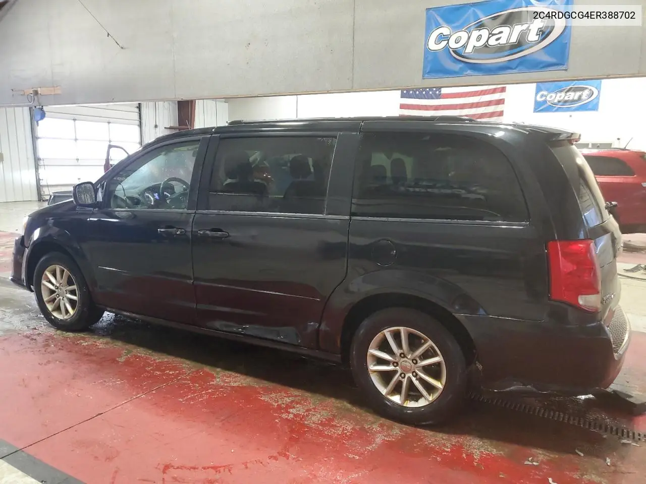 2014 Dodge Grand Caravan Sxt VIN: 2C4RDGCG4ER388702 Lot: 44722665