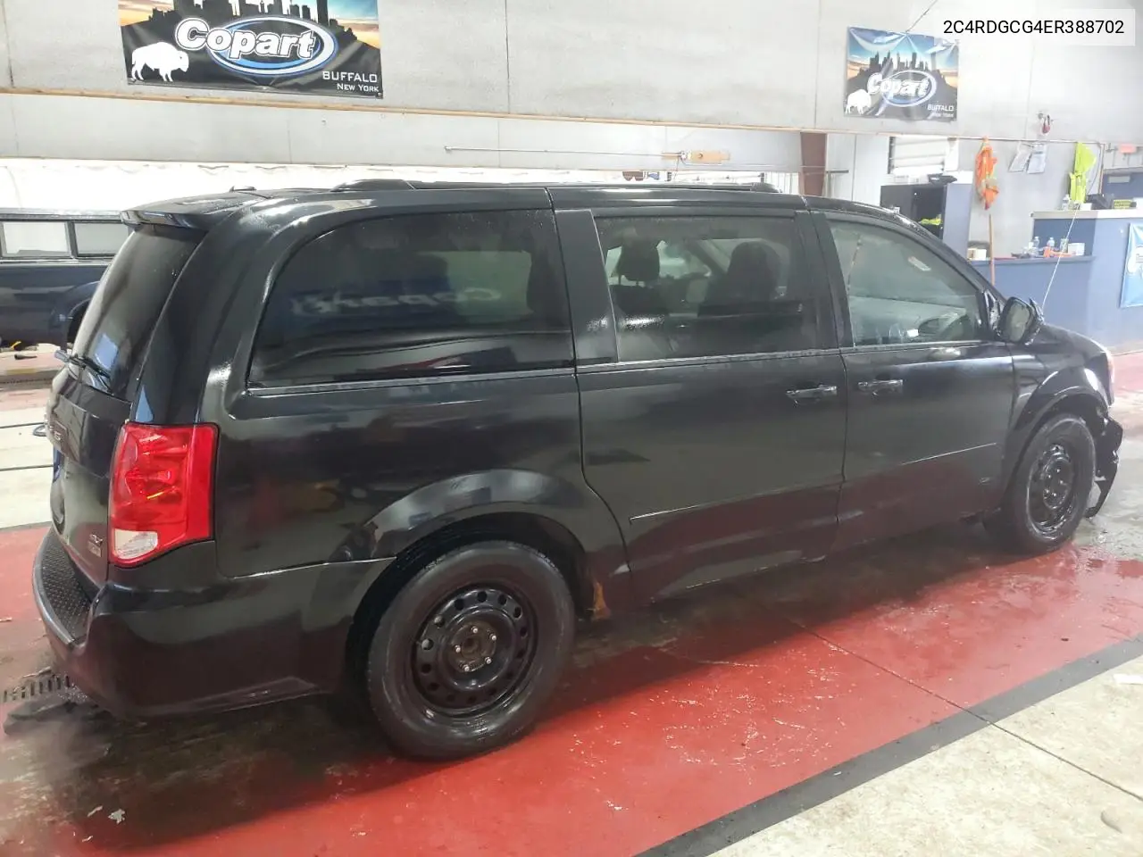 2014 Dodge Grand Caravan Sxt VIN: 2C4RDGCG4ER388702 Lot: 44722665