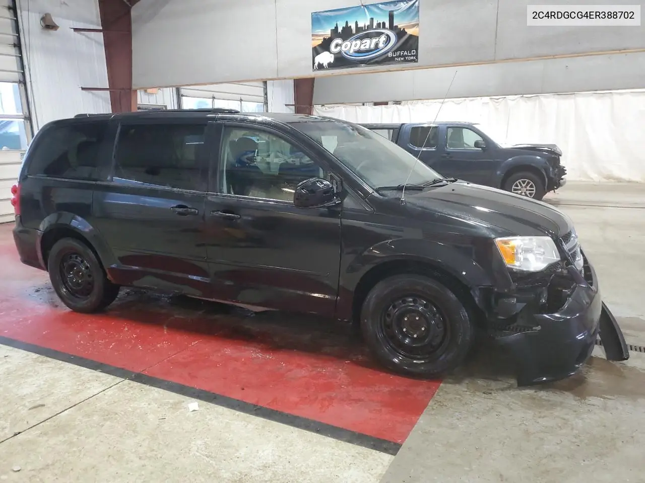 2014 Dodge Grand Caravan Sxt VIN: 2C4RDGCG4ER388702 Lot: 44722665