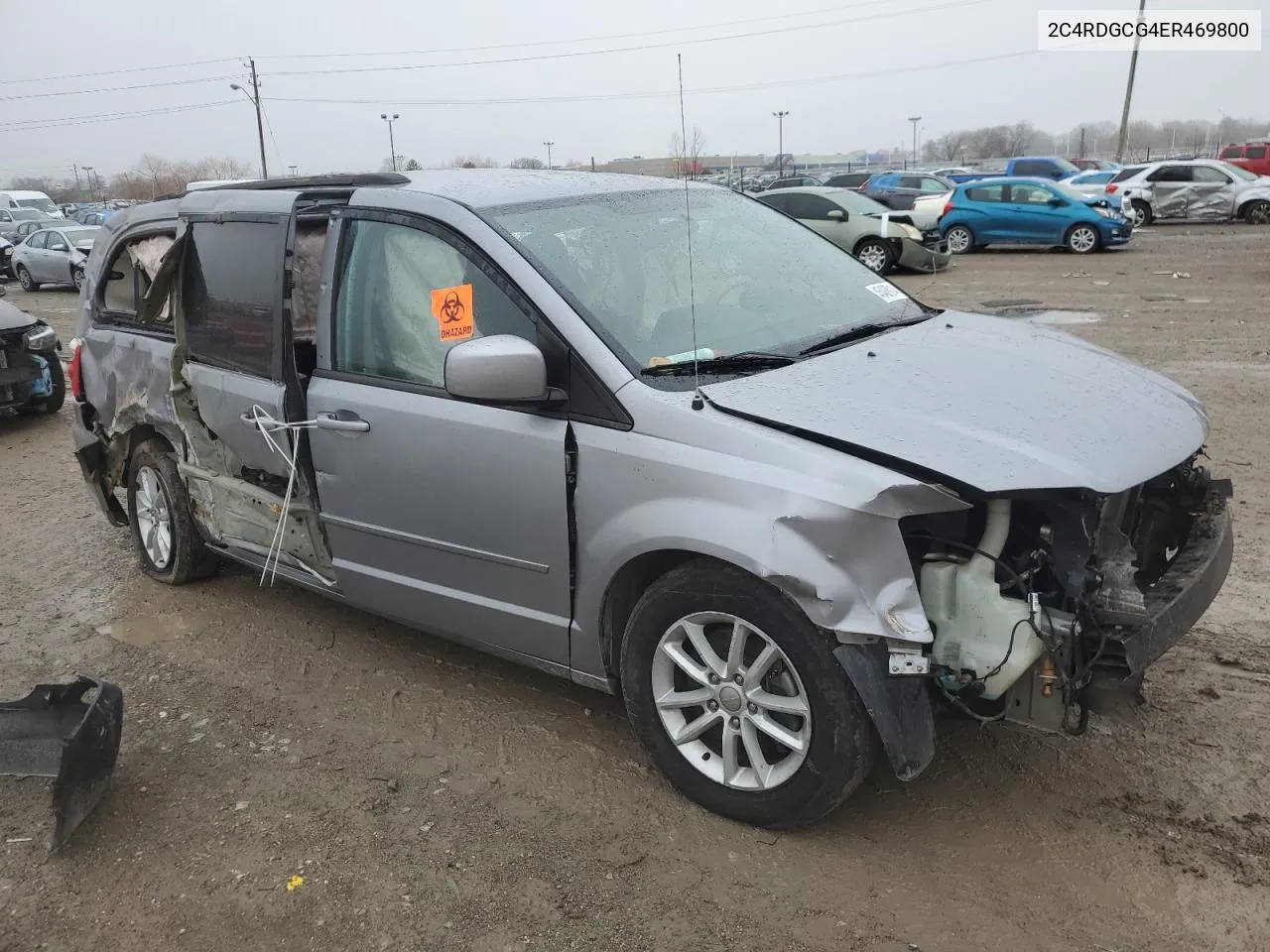 2C4RDGCG4ER469800 2014 Dodge Grand Caravan Sxt