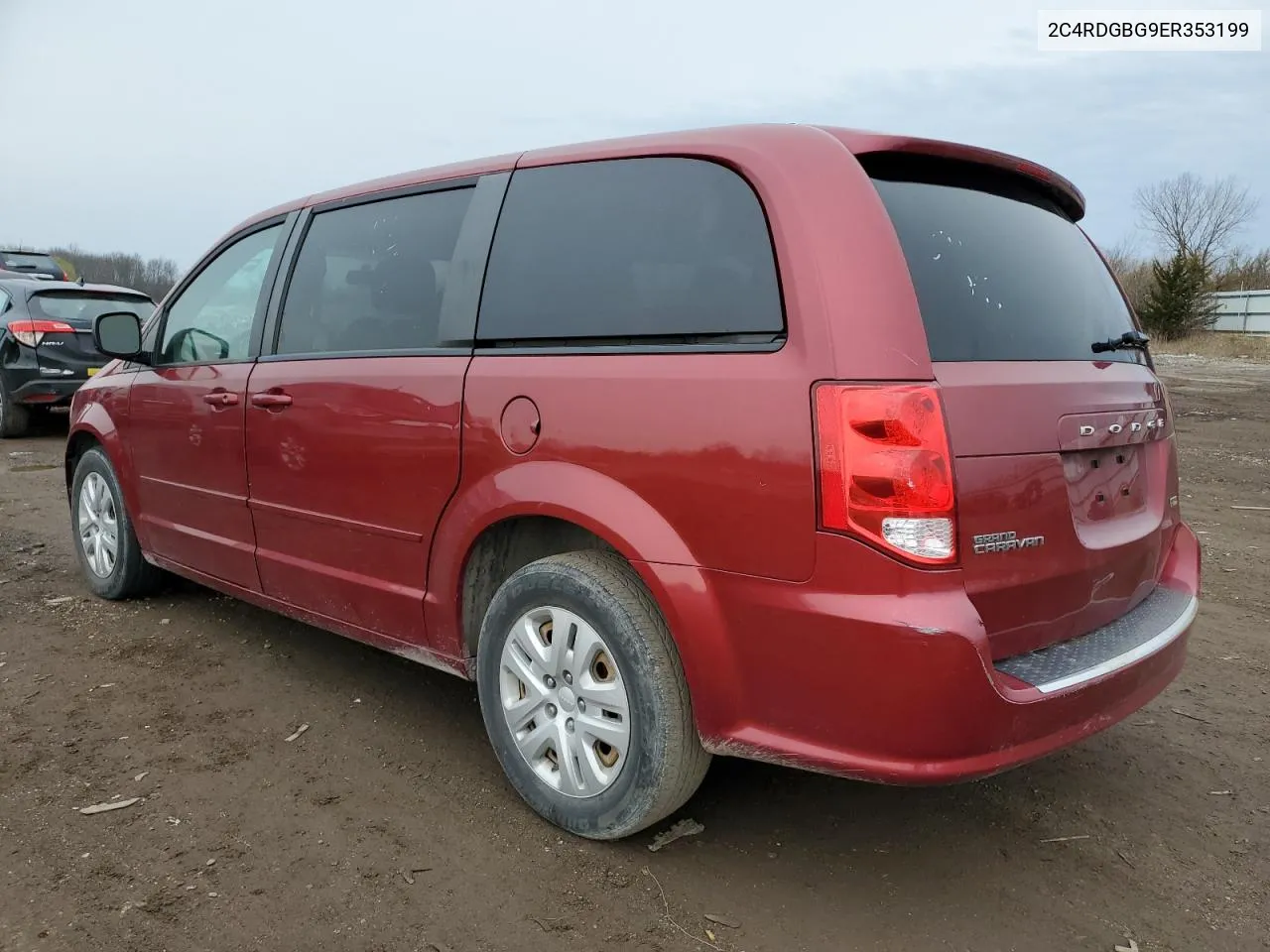 2014 Dodge Grand Caravan Se VIN: 2C4RDGBG9ER353199 Lot: 46400284