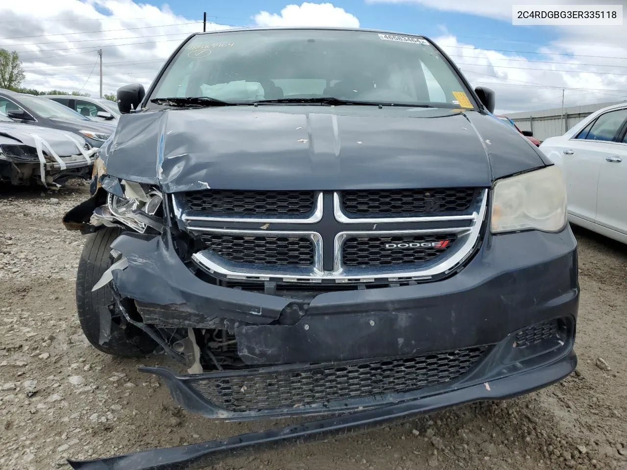 2C4RDGBG3ER335118 2014 Dodge Grand Caravan Se