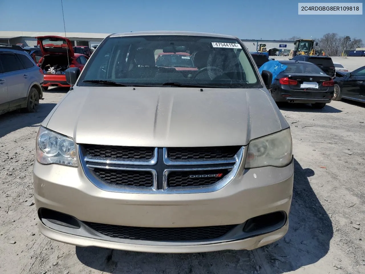 2014 Dodge Grand Caravan Se VIN: 2C4RDGBG8ER109818 Lot: 47544194