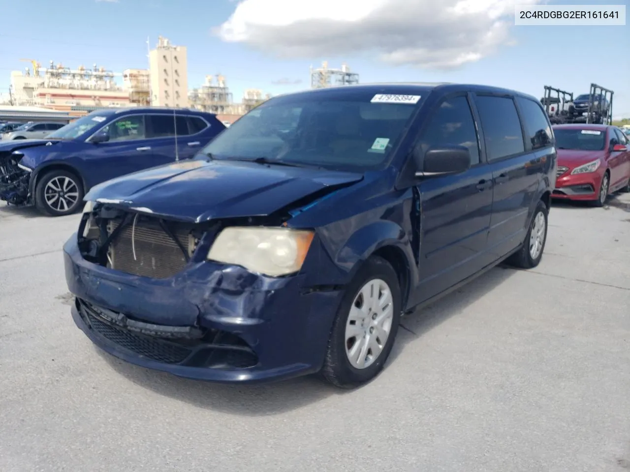 2014 Dodge Grand Caravan Se VIN: 2C4RDGBG2ER161641 Lot: 47976394