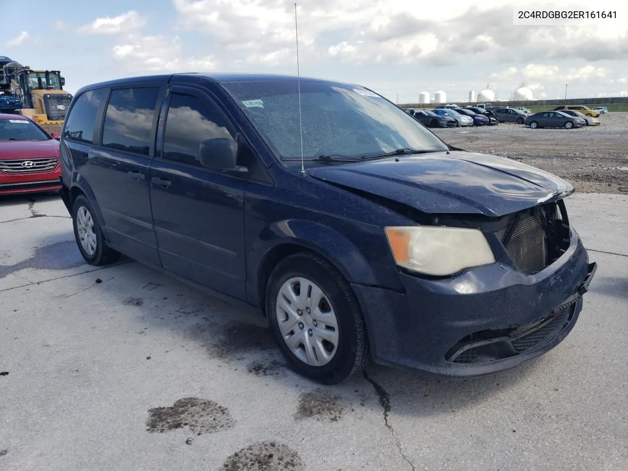 2014 Dodge Grand Caravan Se VIN: 2C4RDGBG2ER161641 Lot: 47976394