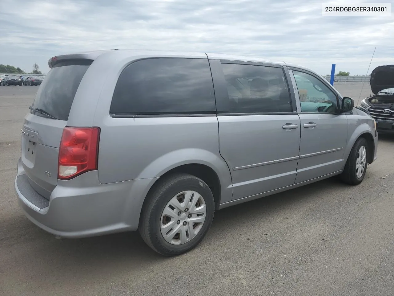 2014 Dodge Grand Caravan Se VIN: 2C4RDGBG8ER340301 Lot: 48757324