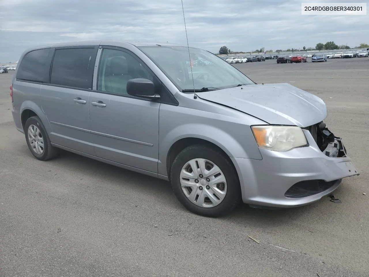 2014 Dodge Grand Caravan Se VIN: 2C4RDGBG8ER340301 Lot: 48757324