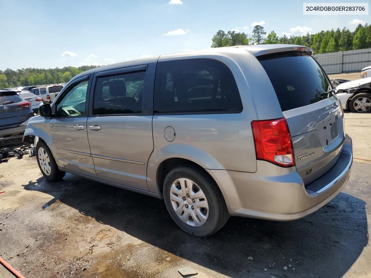 2014 Dodge Grand Caravan Se VIN: 2C4RDGBG0ER283706 Lot: 48823614