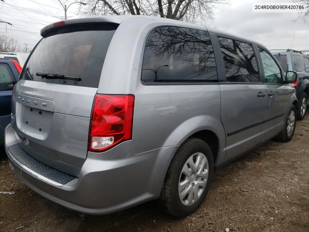 2C4RDGBG9ER420786 2014 Dodge Grand Caravan Se