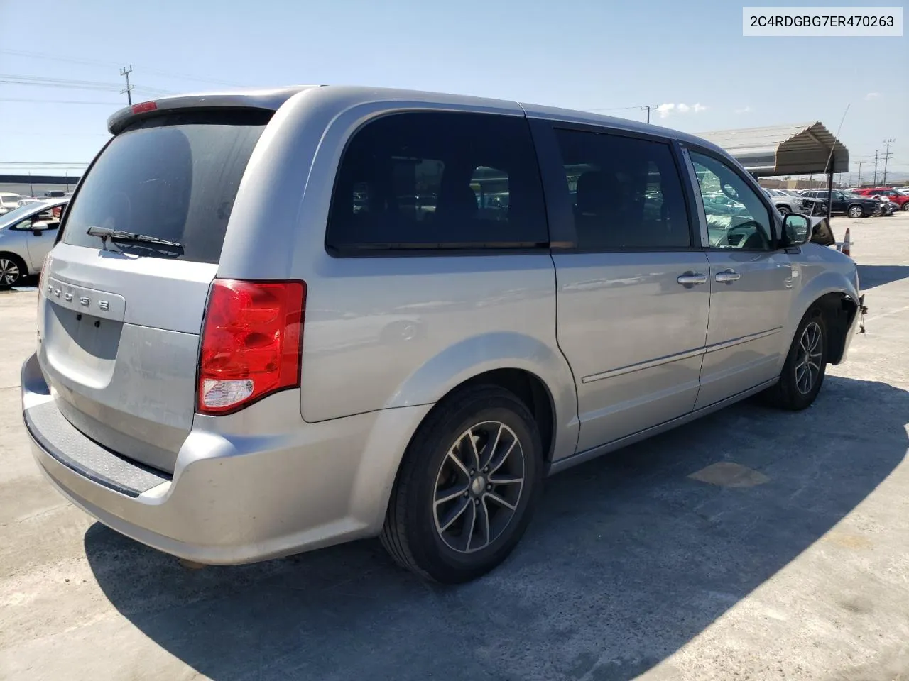 2C4RDGBG7ER470263 2014 Dodge Grand Caravan Se