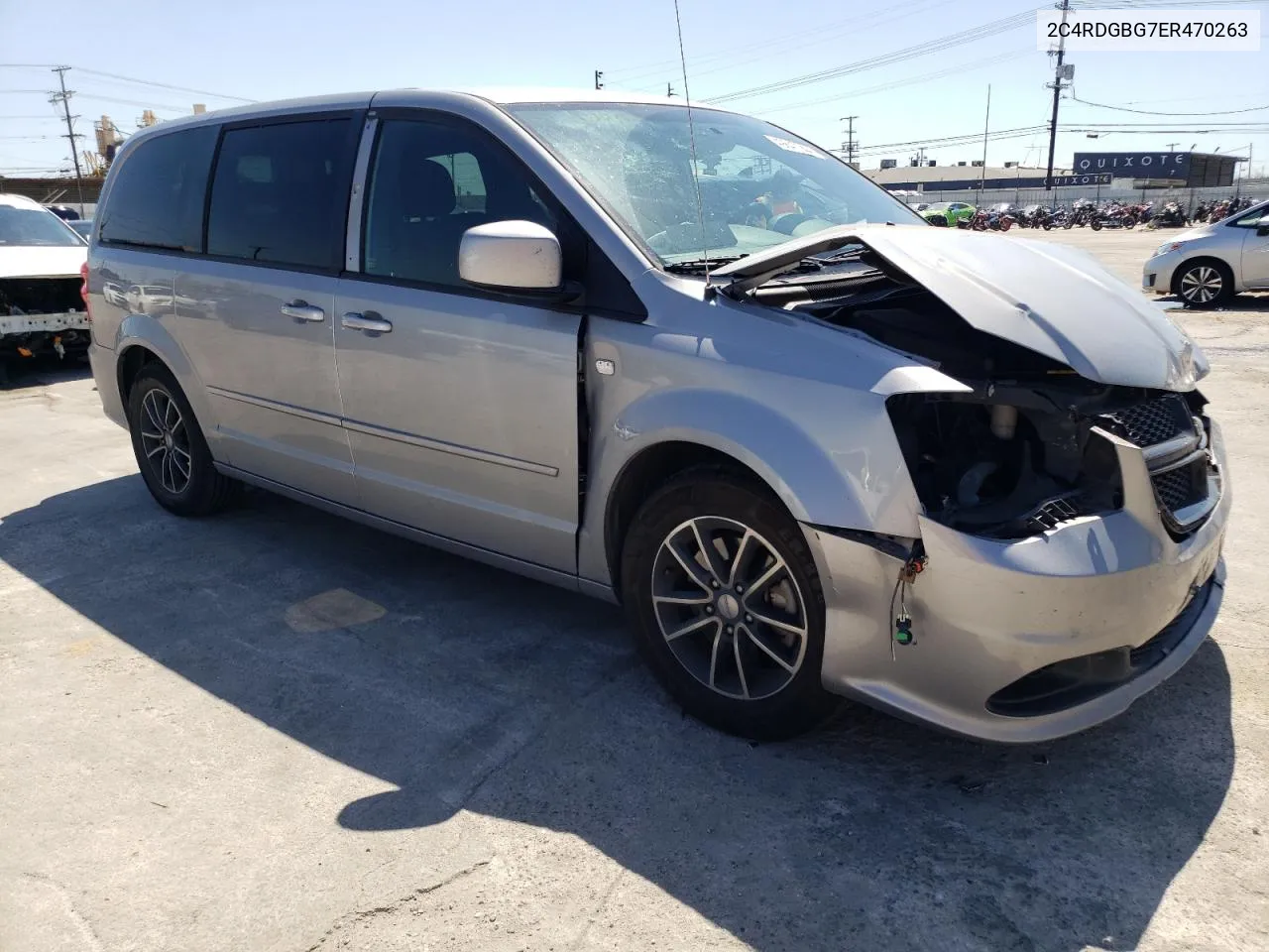 2014 Dodge Grand Caravan Se VIN: 2C4RDGBG7ER470263 Lot: 49647044