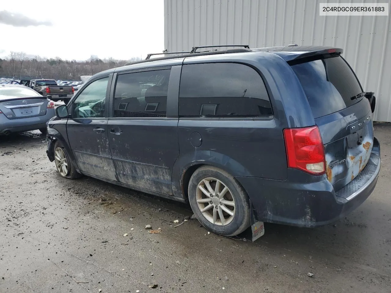 2014 Dodge Grand Caravan Sxt VIN: 2C4RDGCG9ER361883 Lot: 49778664