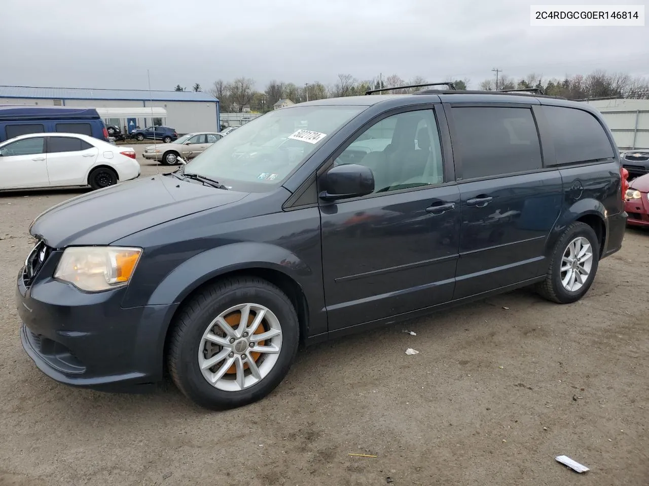 2C4RDGCG0ER146814 2014 Dodge Grand Caravan Sxt