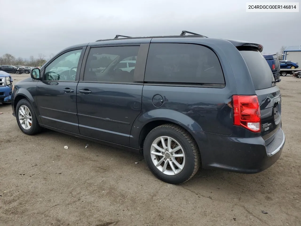 2C4RDGCG0ER146814 2014 Dodge Grand Caravan Sxt