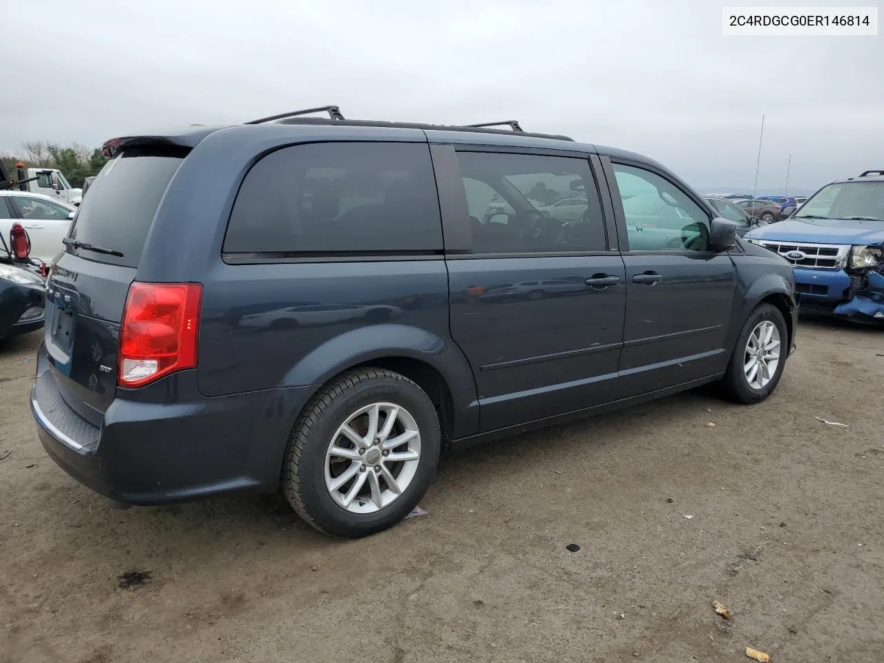 2C4RDGCG0ER146814 2014 Dodge Grand Caravan Sxt