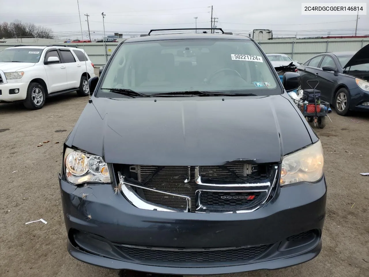 2C4RDGCG0ER146814 2014 Dodge Grand Caravan Sxt