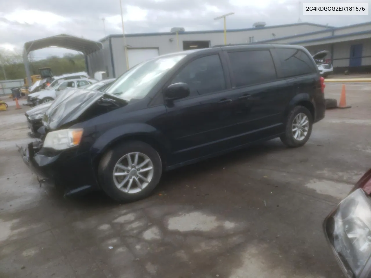 2C4RDGCG2ER181676 2014 Dodge Grand Caravan Sxt