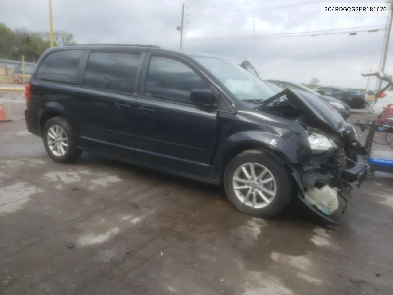 2014 Dodge Grand Caravan Sxt VIN: 2C4RDGCG2ER181676 Lot: 50242364