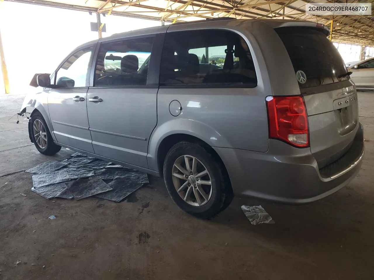 2C4RDGCG9ER468707 2014 Dodge Grand Caravan Sxt