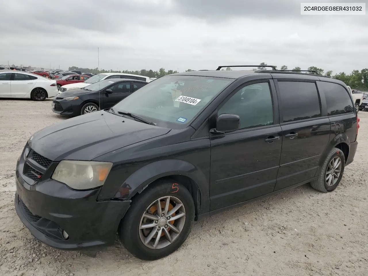 2014 Dodge Grand Caravan R/T VIN: 2C4RDGEG8ER431032 Lot: 51049104