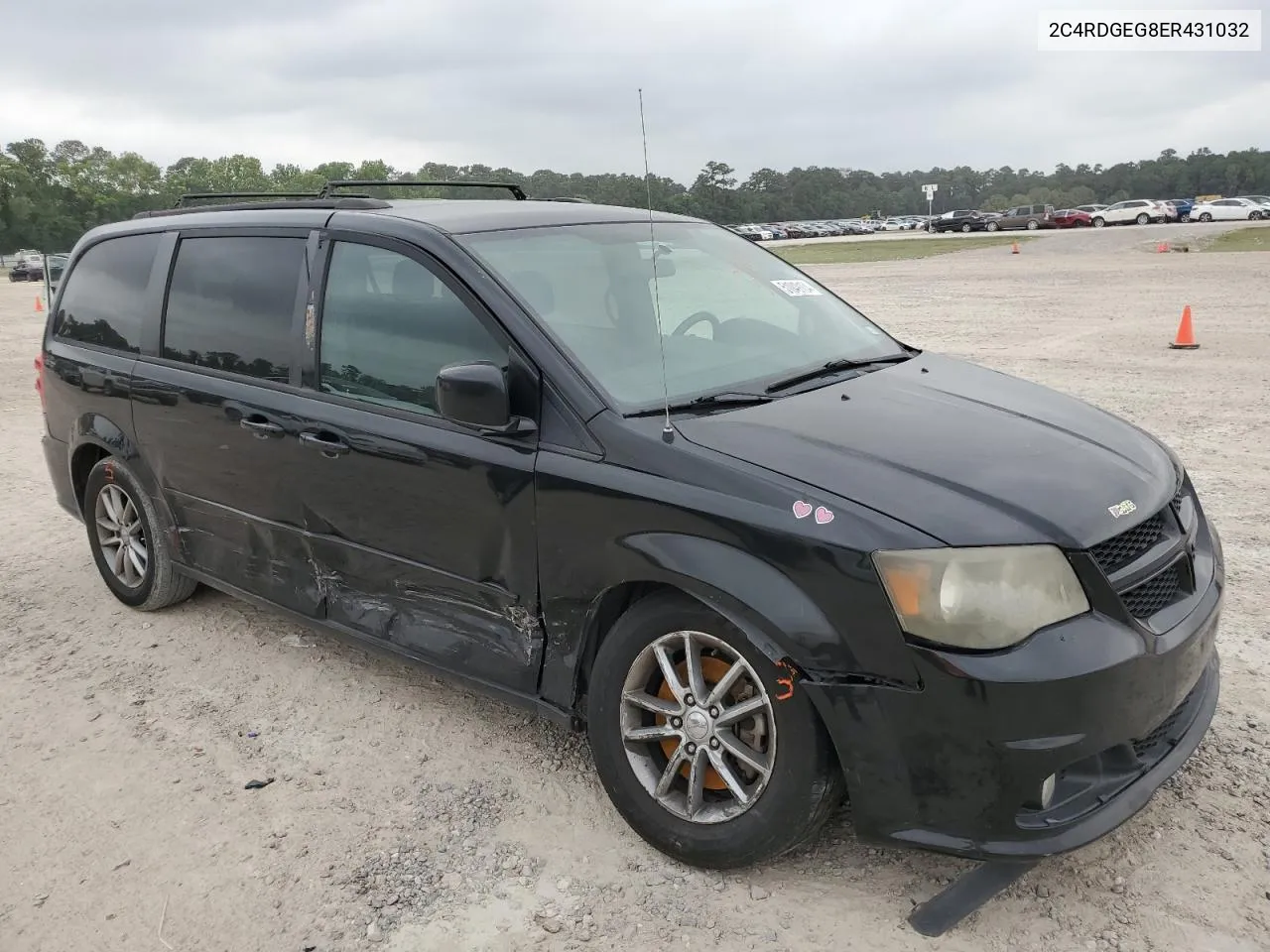 2014 Dodge Grand Caravan R/T VIN: 2C4RDGEG8ER431032 Lot: 51049104