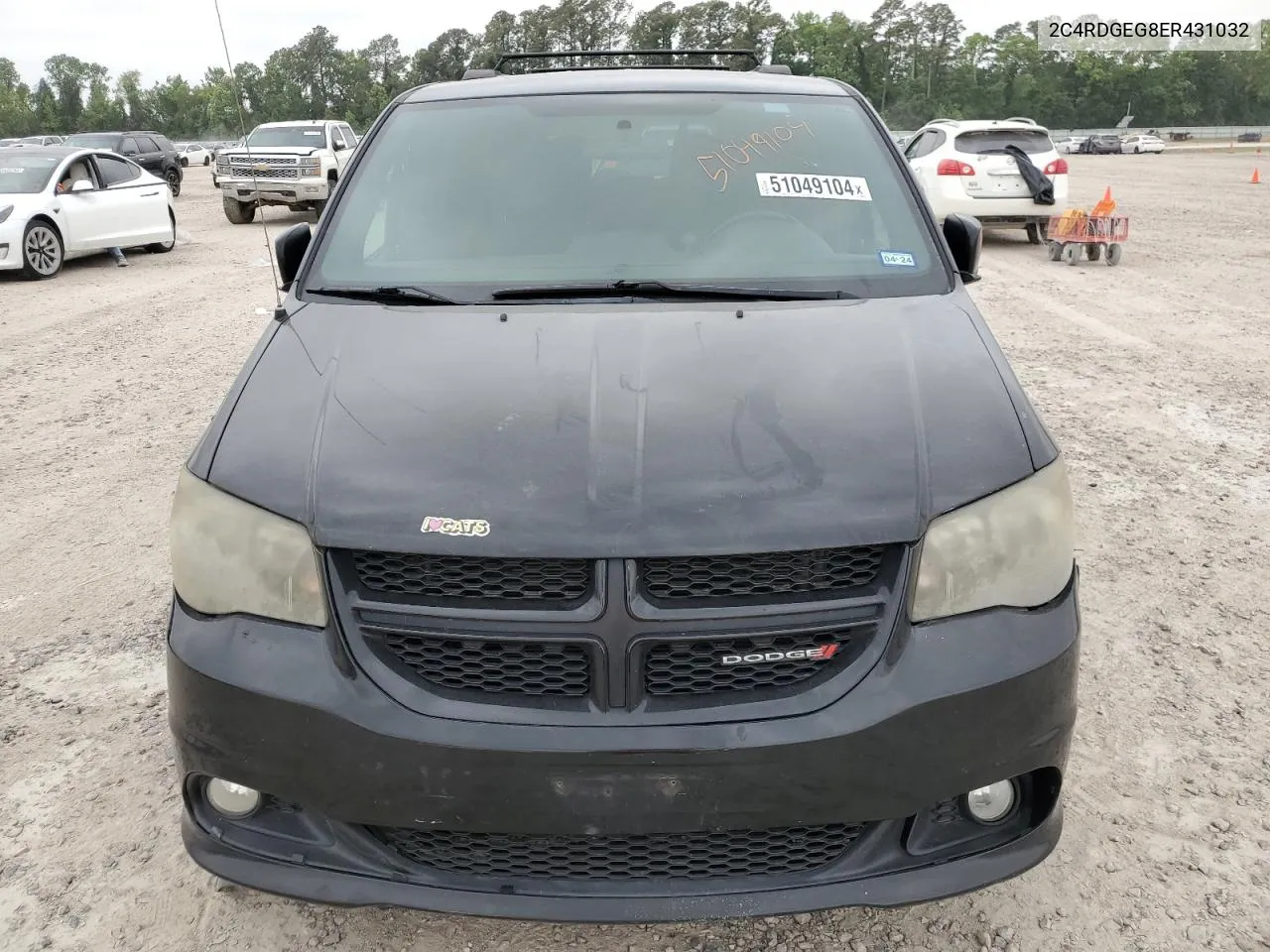 2014 Dodge Grand Caravan R/T VIN: 2C4RDGEG8ER431032 Lot: 51049104