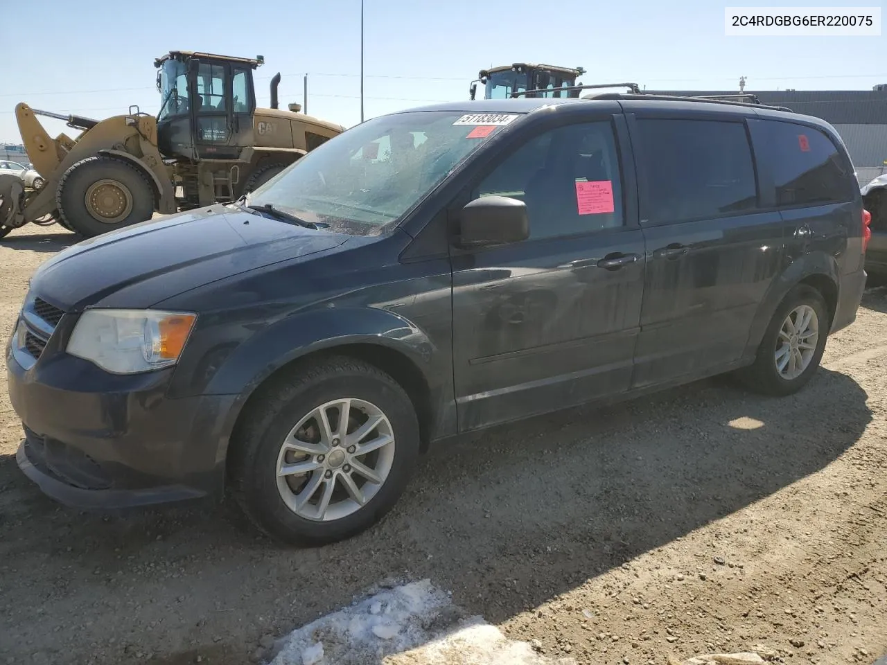 2014 Dodge Grand Caravan Se VIN: 2C4RDGBG6ER220075 Lot: 51183034