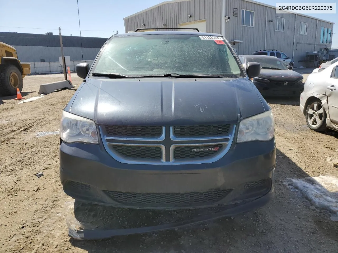 2C4RDGBG6ER220075 2014 Dodge Grand Caravan Se