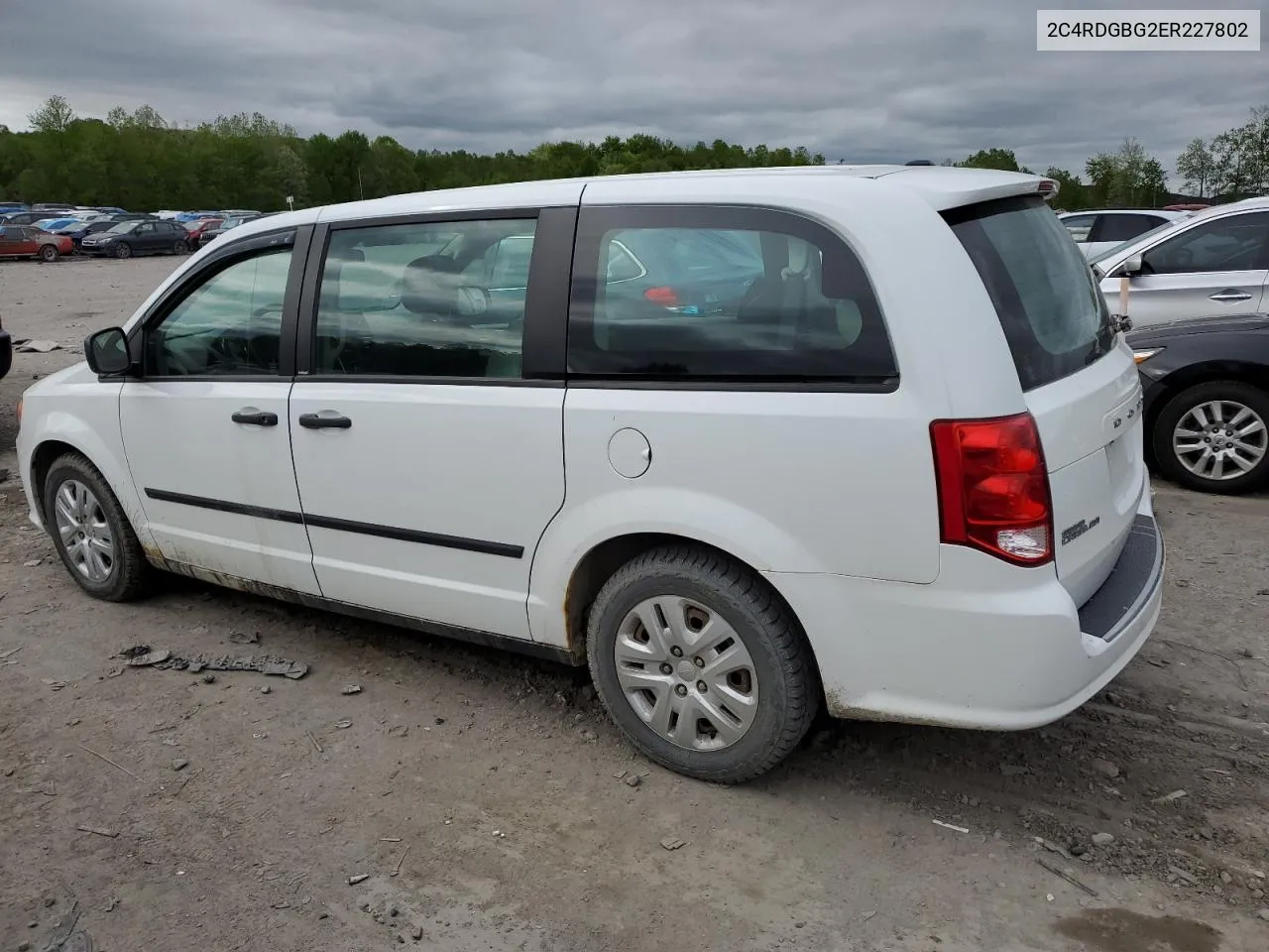 2C4RDGBG2ER227802 2014 Dodge Grand Caravan Se