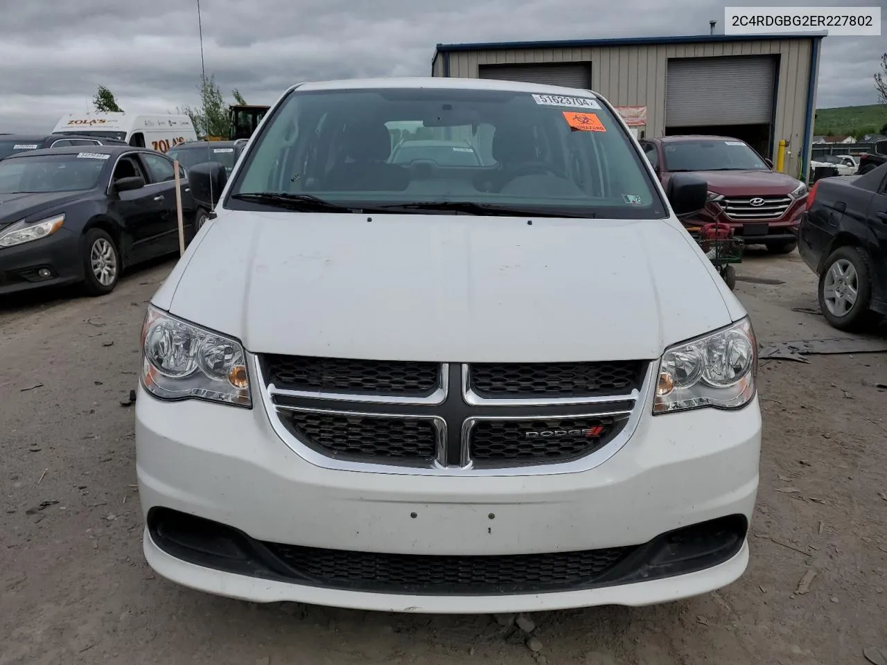 2C4RDGBG2ER227802 2014 Dodge Grand Caravan Se