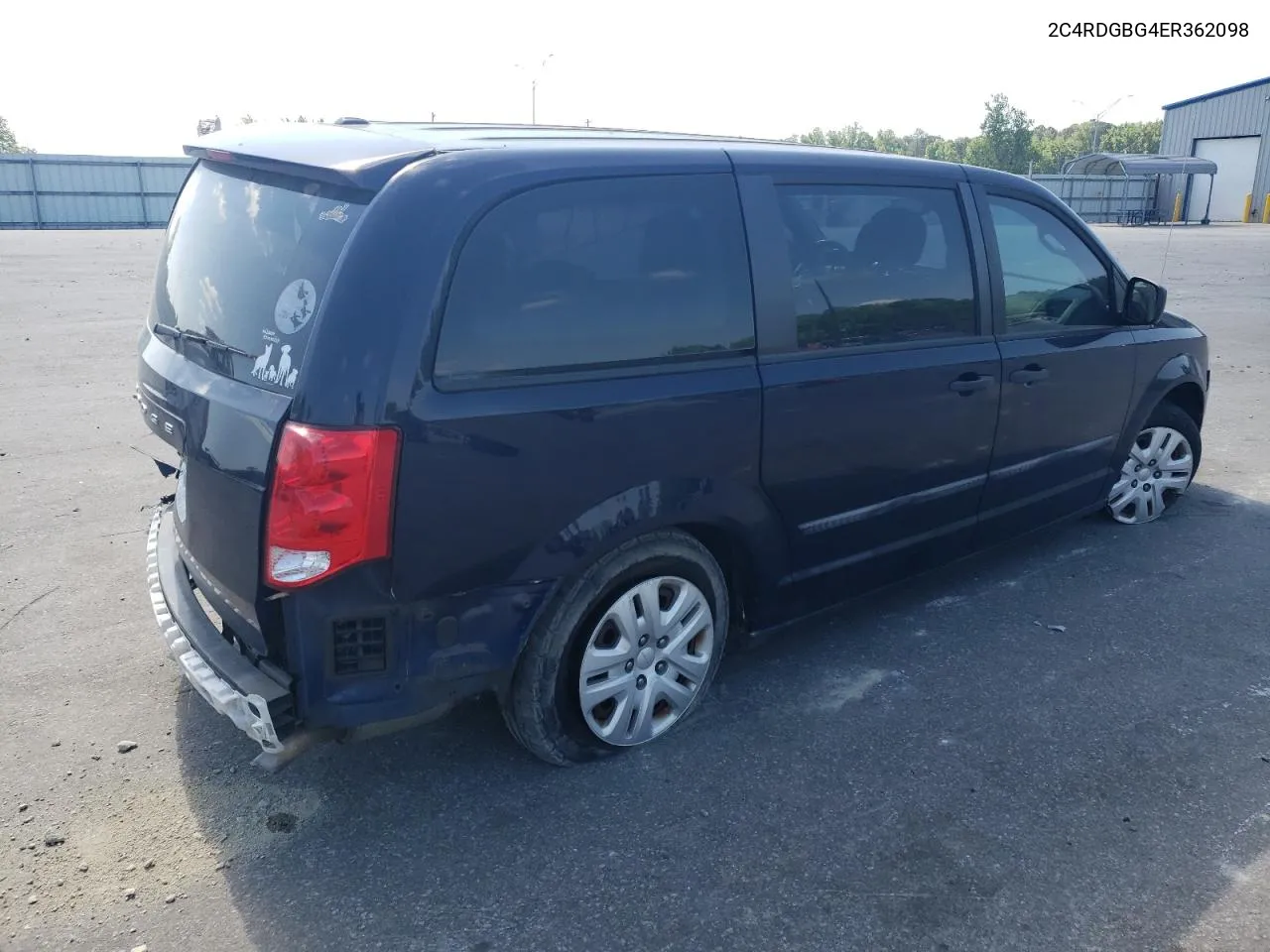 2C4RDGBG4ER362098 2014 Dodge Grand Caravan Se