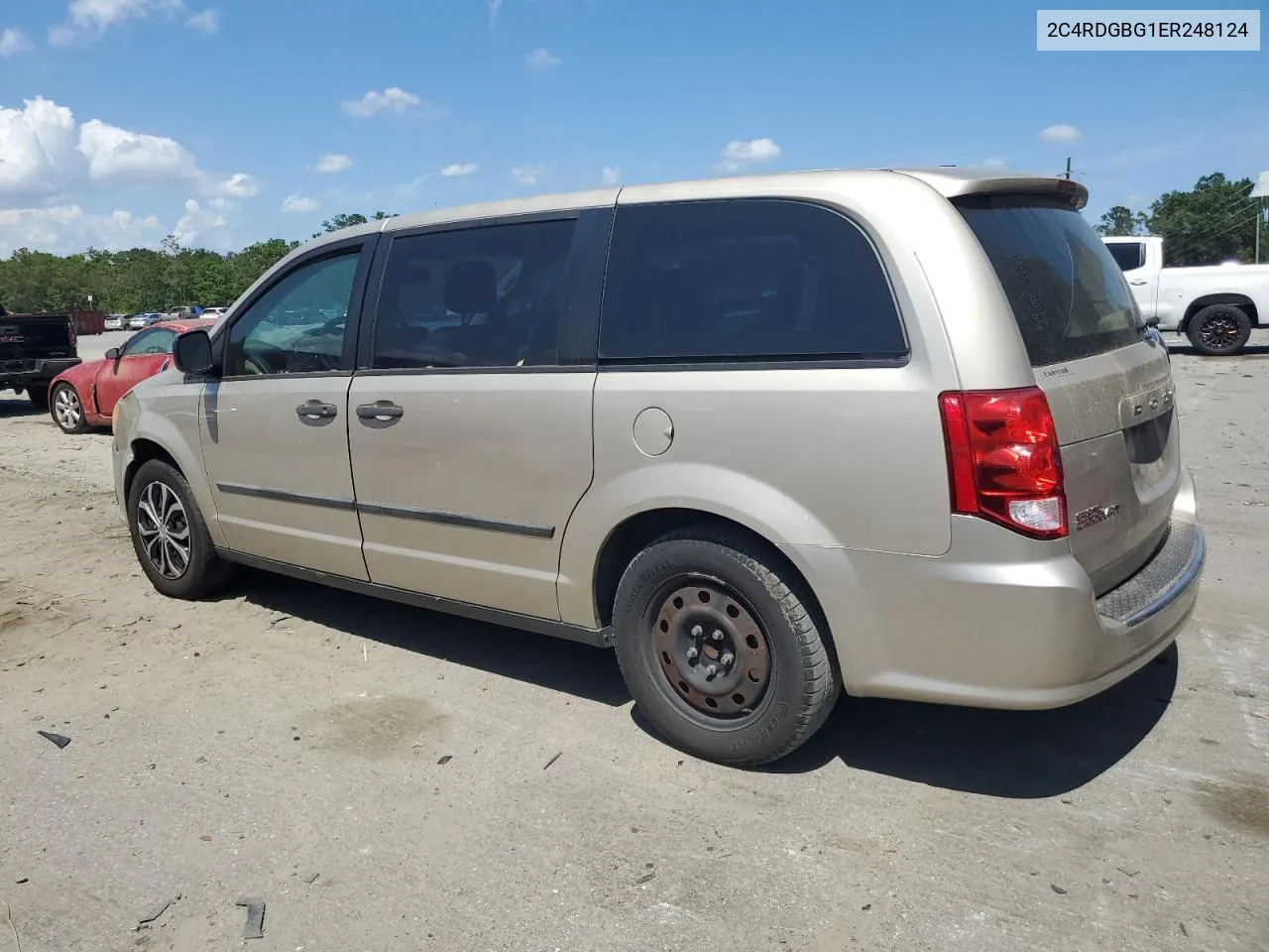 2C4RDGBG1ER248124 2014 Dodge Grand Caravan Se