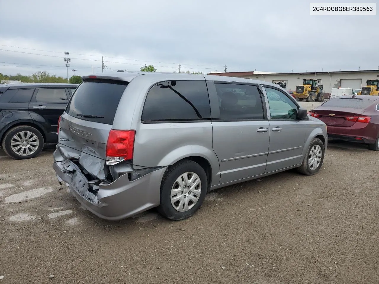 2C4RDGBG8ER389563 2014 Dodge Grand Caravan Se