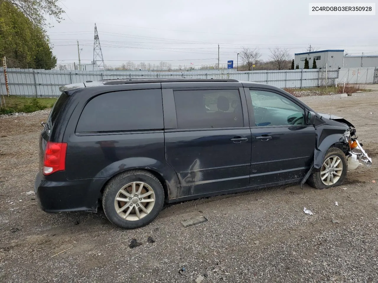 2C4RDGBG3ER350928 2014 Dodge Grand Caravan Se