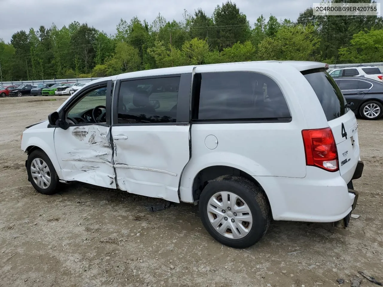 2C4RDGBG9ER420755 2014 Dodge Grand Caravan Se