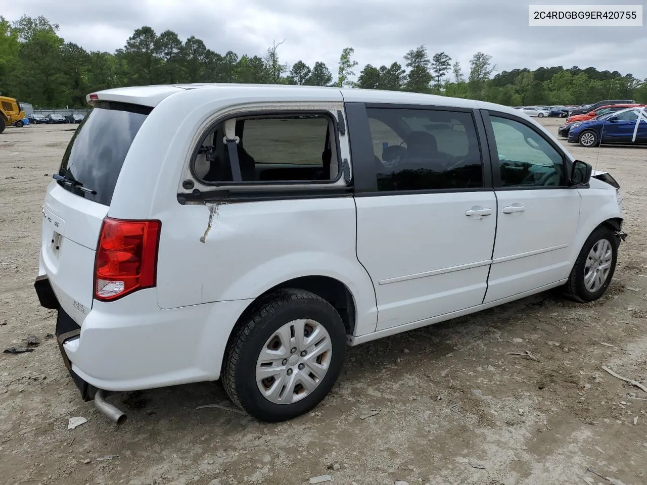 2014 Dodge Grand Caravan Se VIN: 2C4RDGBG9ER420755 Lot: 52375084