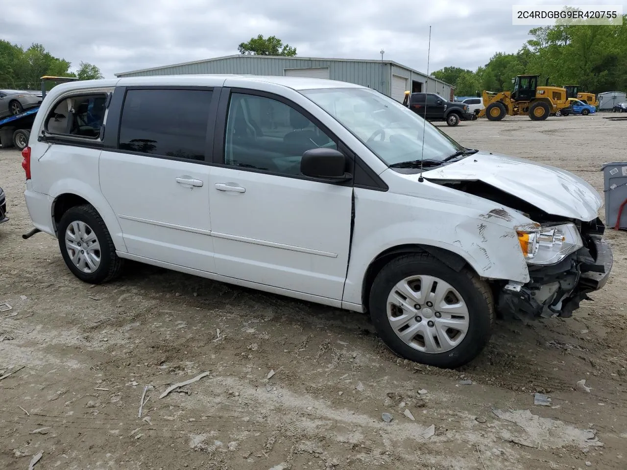 2C4RDGBG9ER420755 2014 Dodge Grand Caravan Se