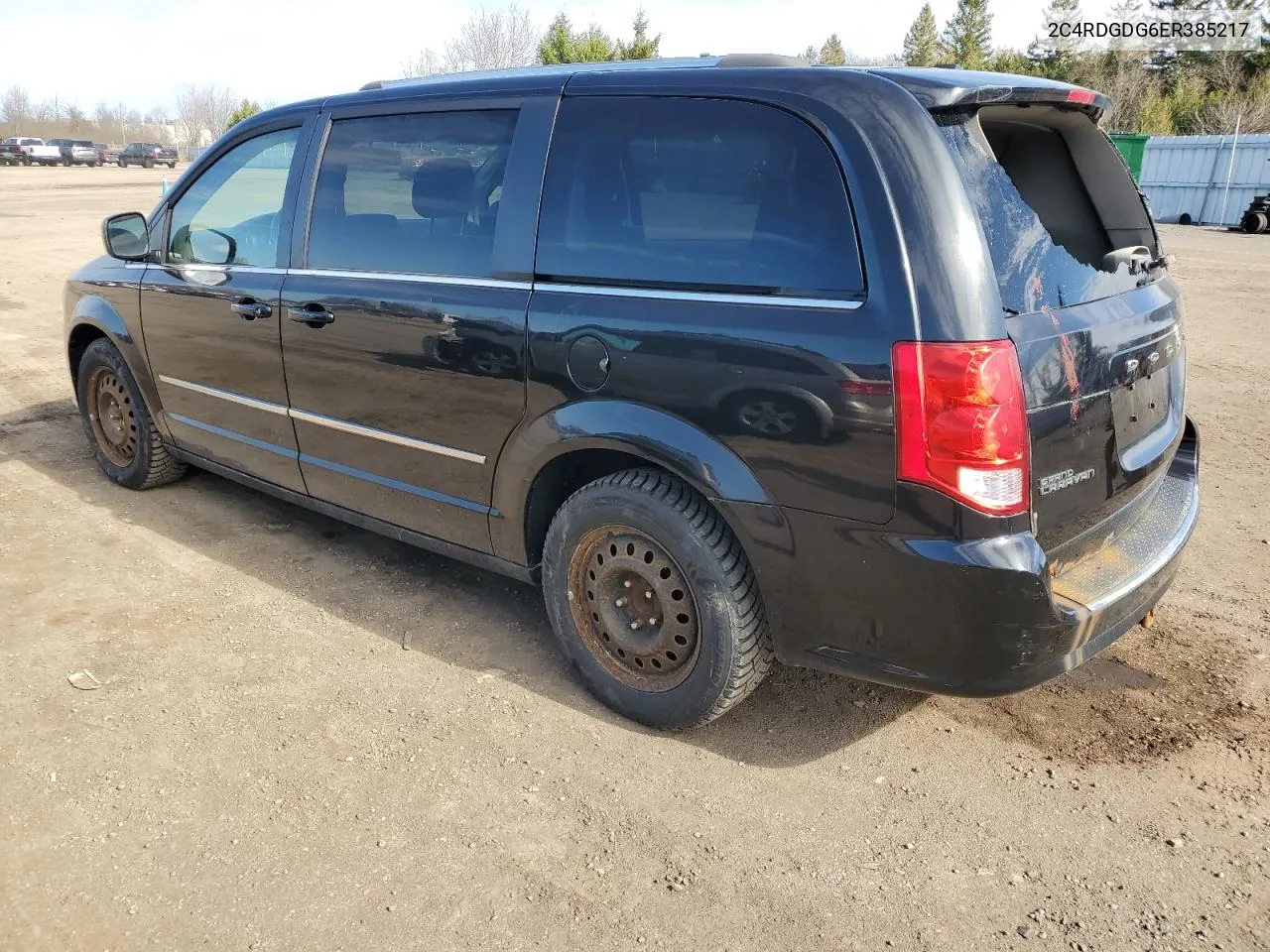 2014 Dodge Grand Caravan Crew VIN: 2C4RDGDG6ER385217 Lot: 52387374