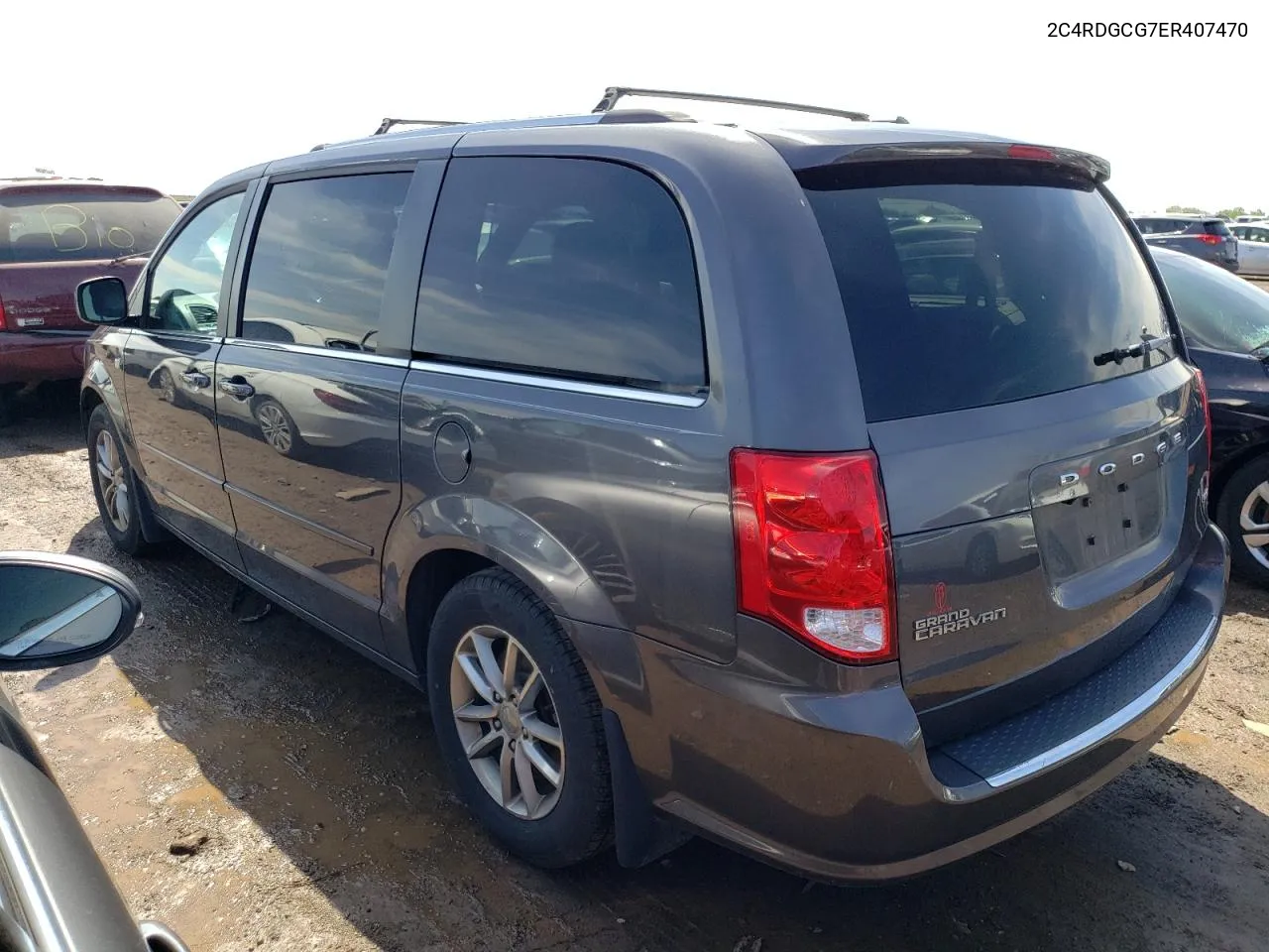 2C4RDGCG7ER407470 2014 Dodge Grand Caravan Sxt