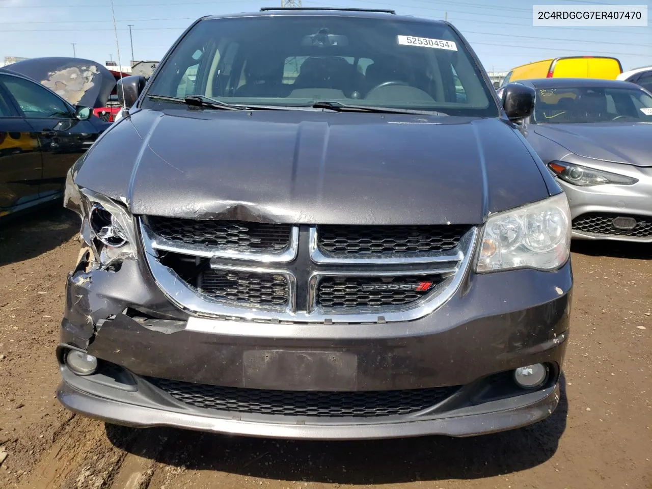 2C4RDGCG7ER407470 2014 Dodge Grand Caravan Sxt