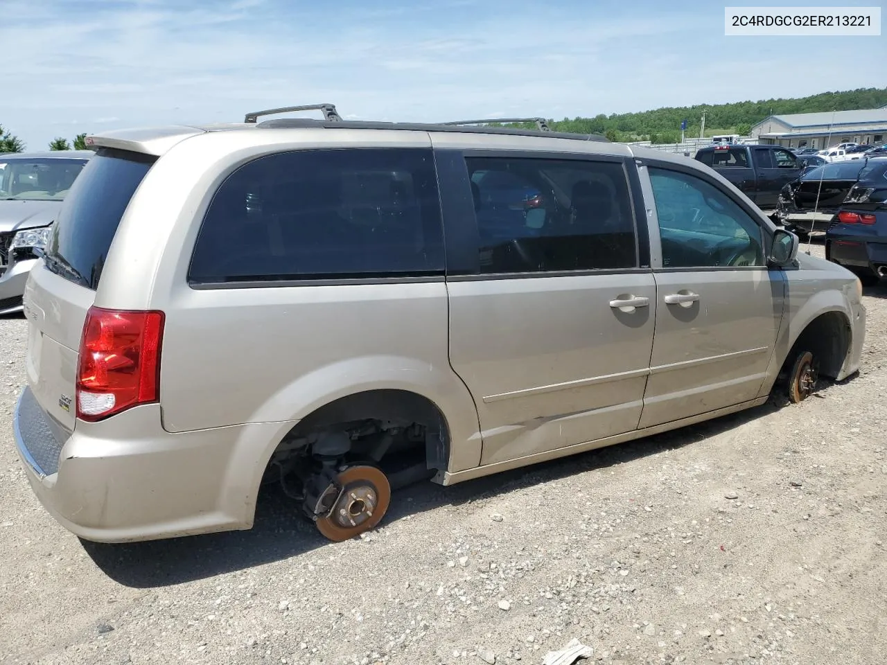 2014 Dodge Grand Caravan Sxt VIN: 2C4RDGCG2ER213221 Lot: 52565434