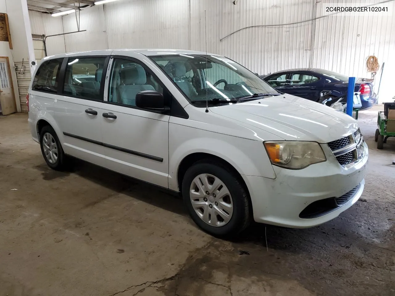 2014 Dodge Grand Caravan Se VIN: 2C4RDGBG2ER102041 Lot: 52569644