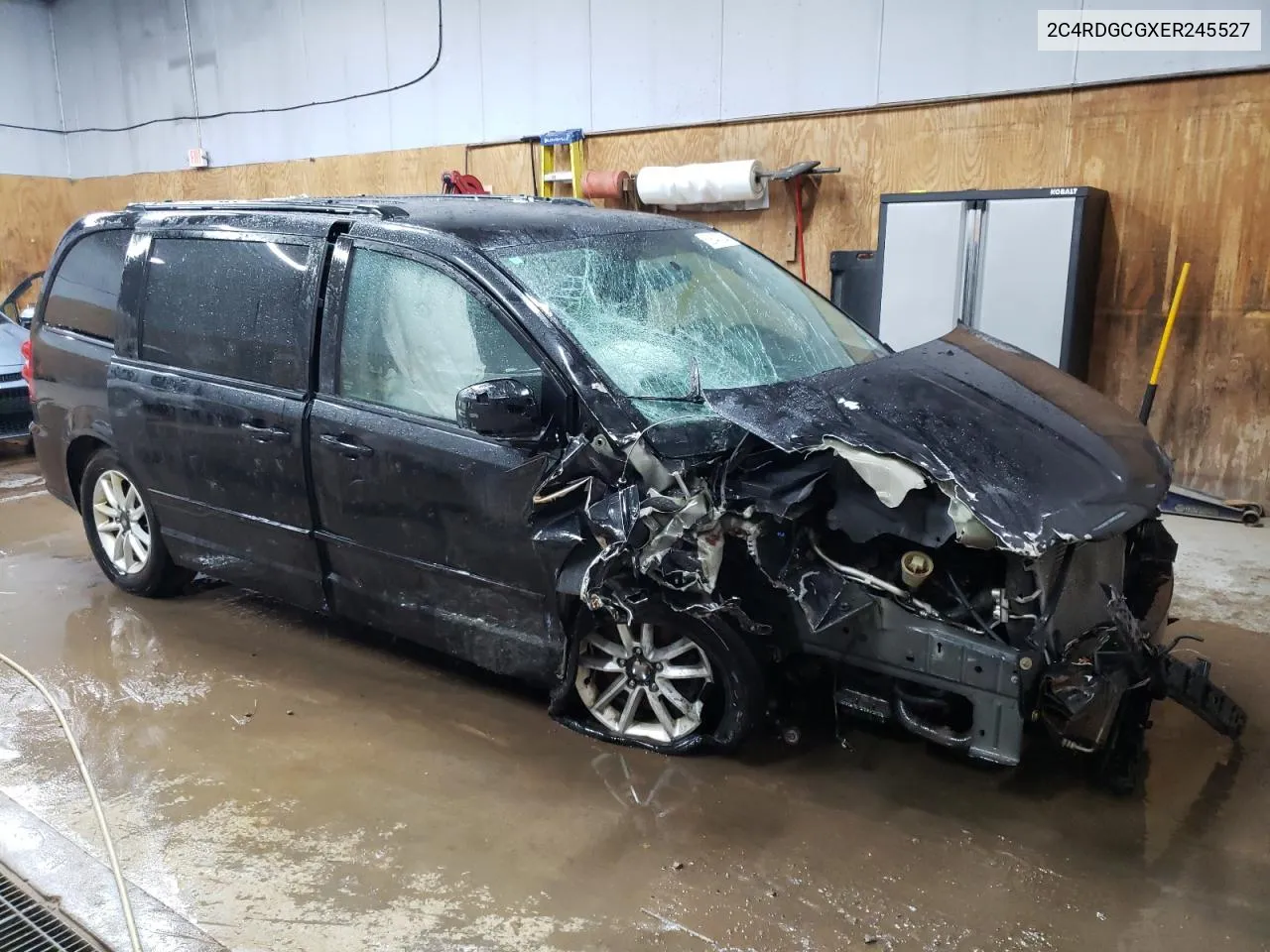 2C4RDGCGXER245527 2014 Dodge Grand Caravan Sxt