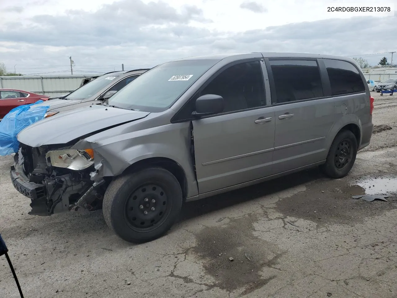 2014 Dodge Grand Caravan Se VIN: 2C4RDGBGXER213078 Lot: 52807954